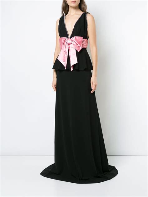 gucci bow detail dress|net a porter Gucci dresses.